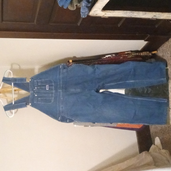 Big Chief | Pants | Vintage Big Chief Overalls Size 48 X 3 Blue Nice